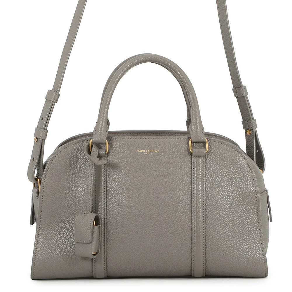 Saint Laurent Paris Handbag Duffle Lock Leather Bag
